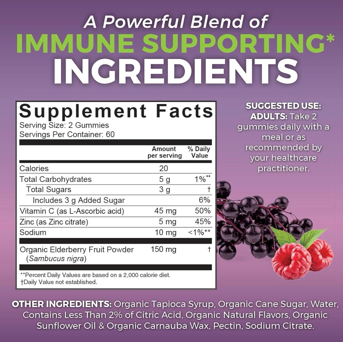 What’s inside elderberry gummies 