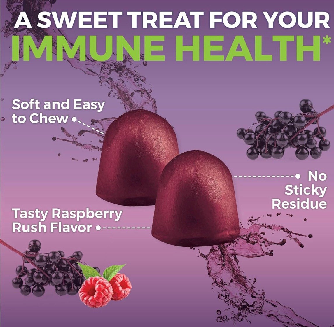 Your immune system needs elderberry gummies 
