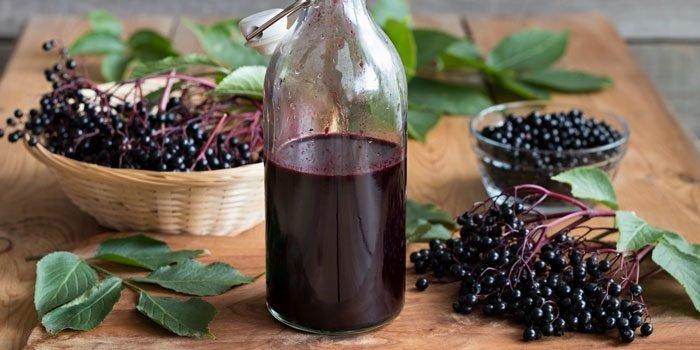 Elderberry syrup