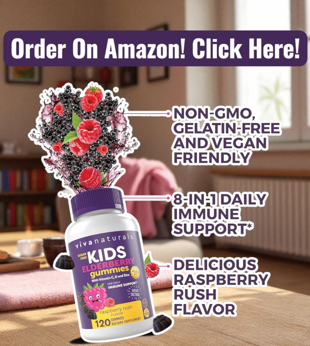 Elderberry gummies for kids on Amazon. Buy now