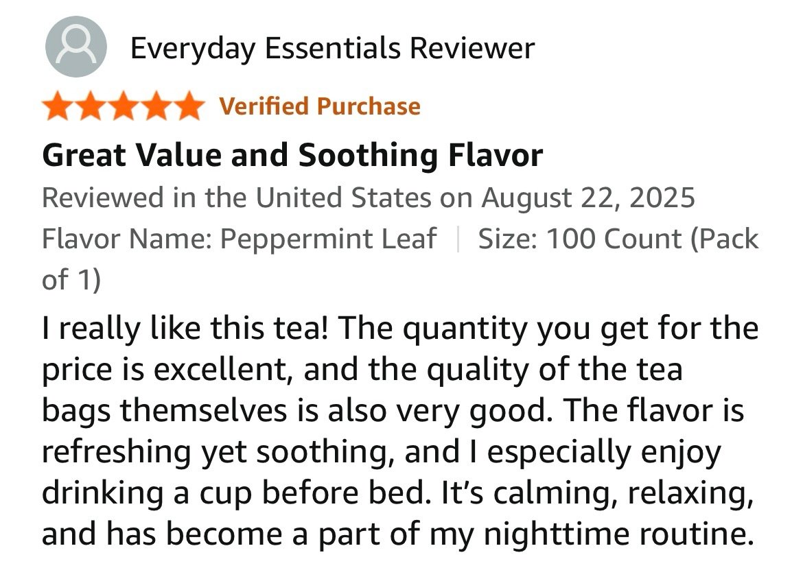 Elderberry tea review