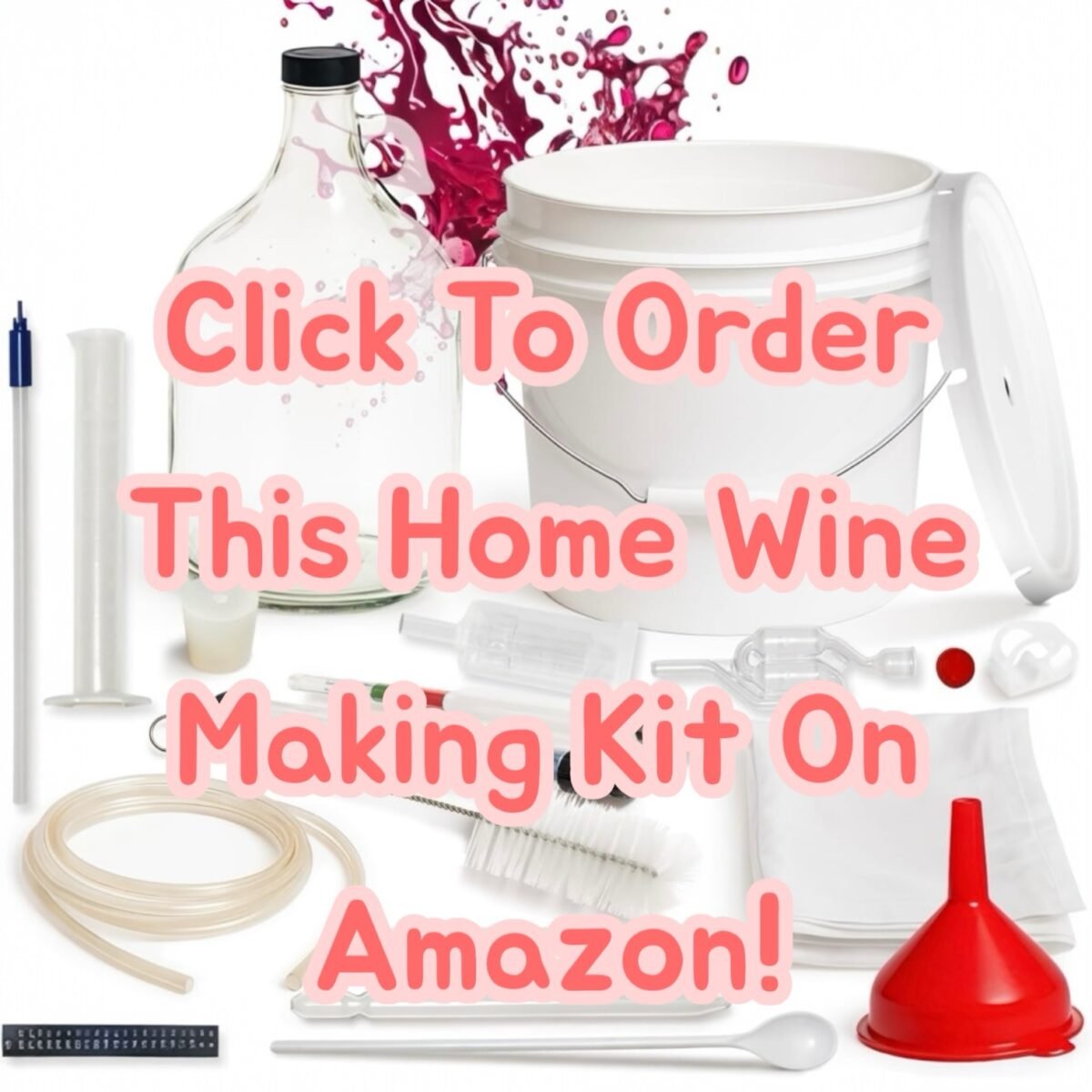 Order home wine making kit
