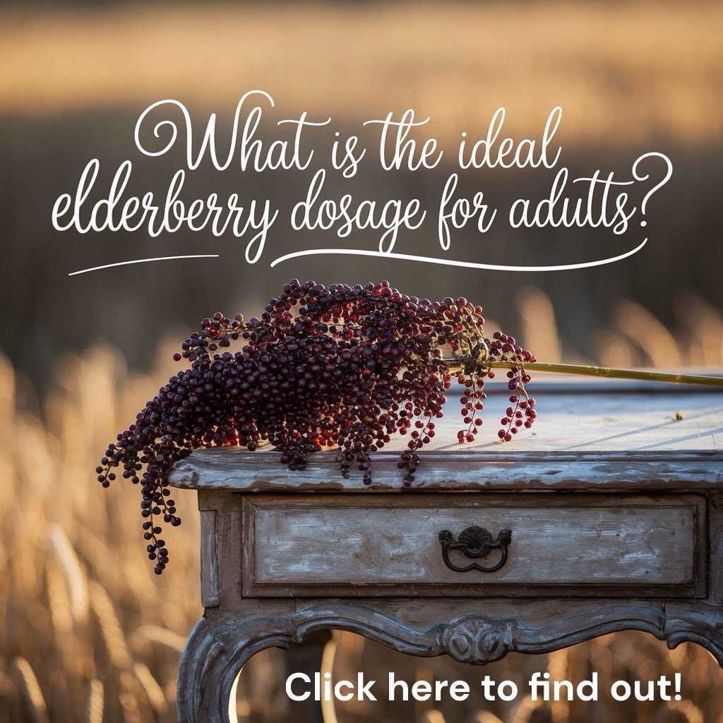 Elderberry dosage for adults