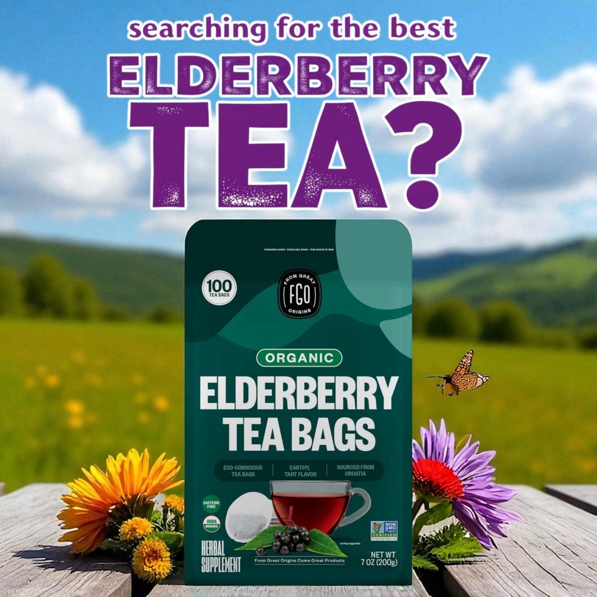 Best elderberry tea