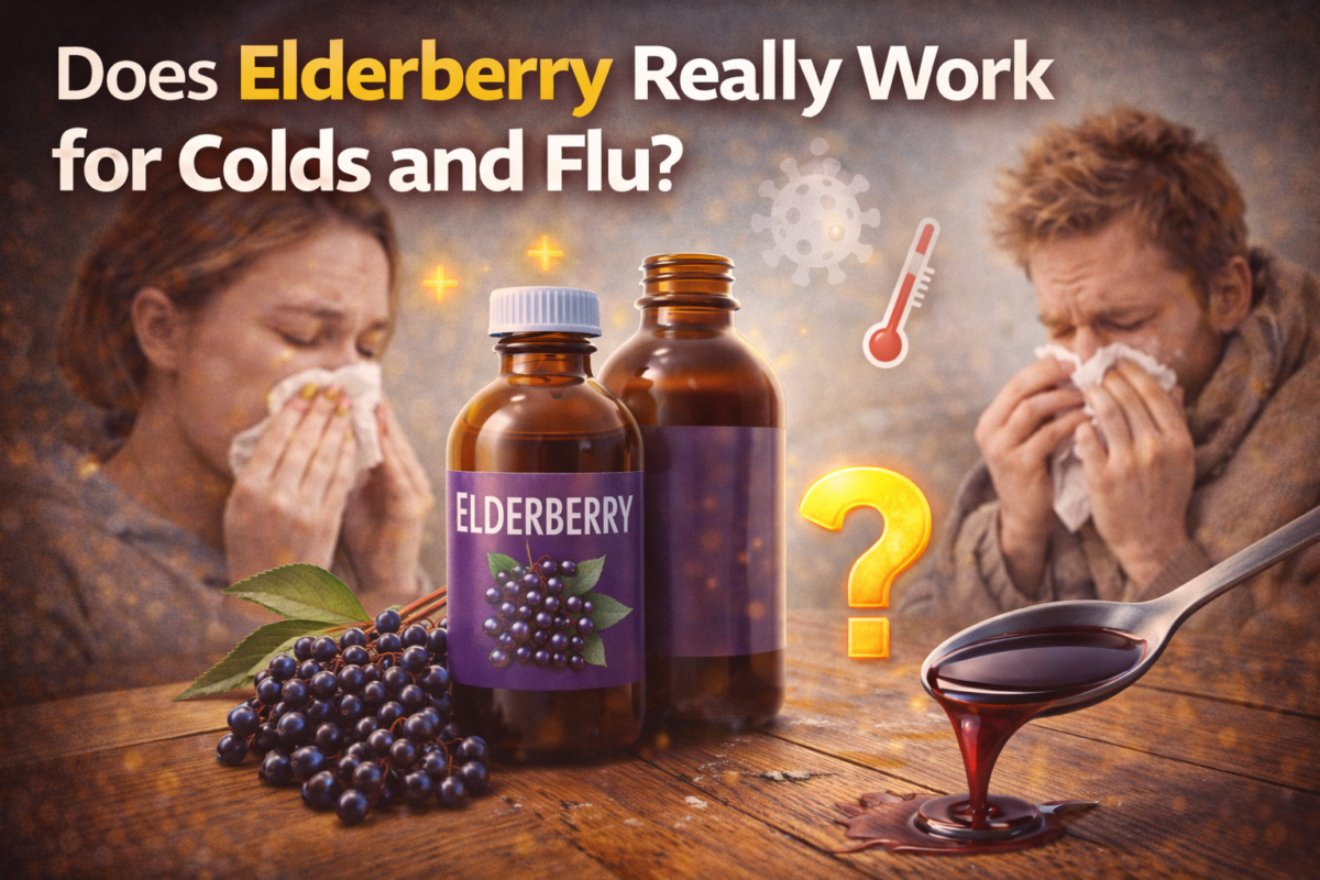 Does Elderberry Really Work for Colds and Flu?