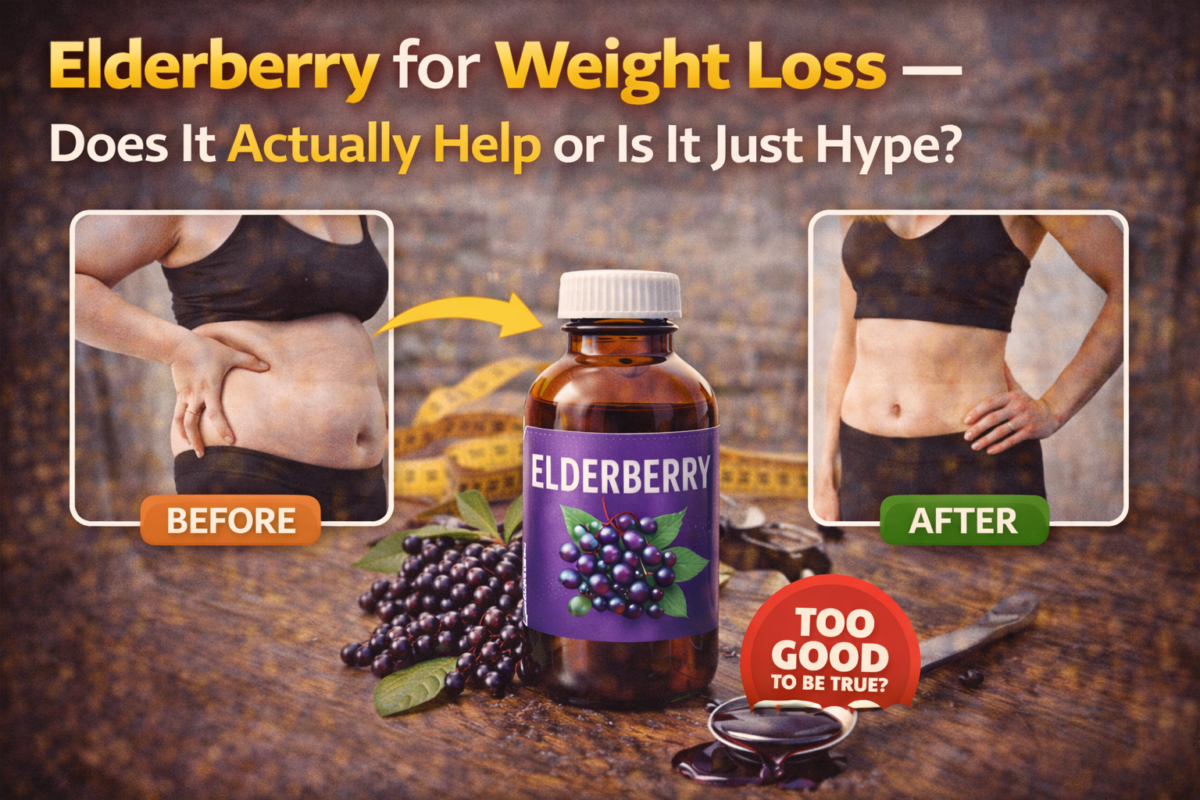 Elderberry for Weight Loss — Does It Actually Help or Is It Just Hype?