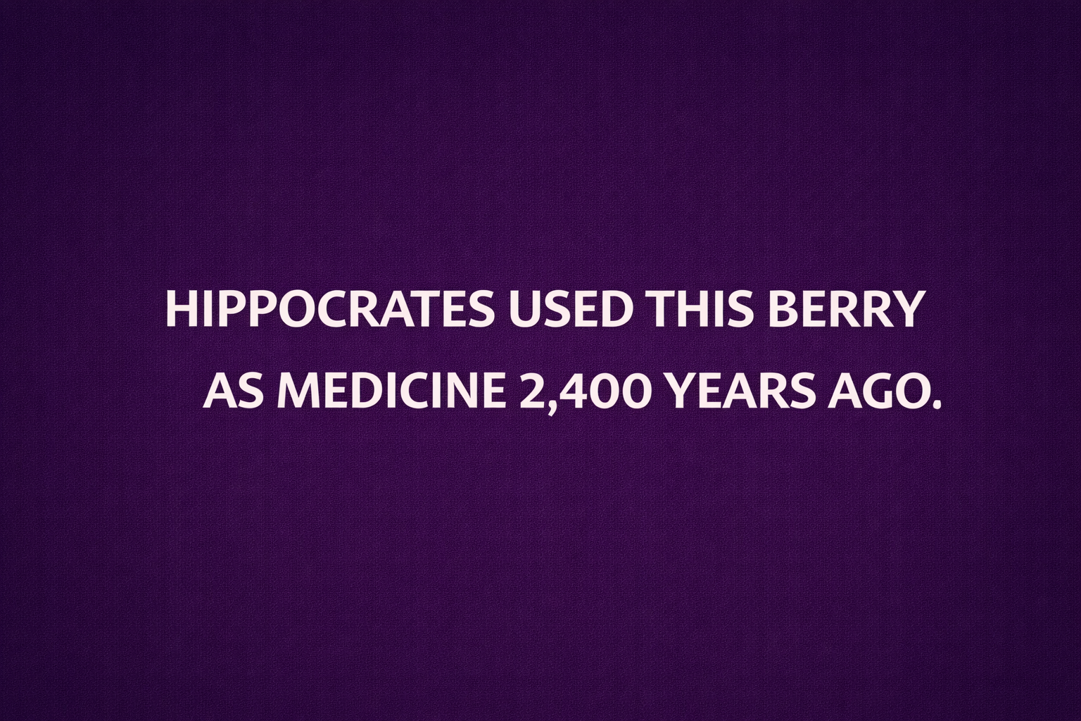 Hippocrates Called It His Medicine Chest. Here’s Why the Father of Medicine Was Obsessed With Elderberry