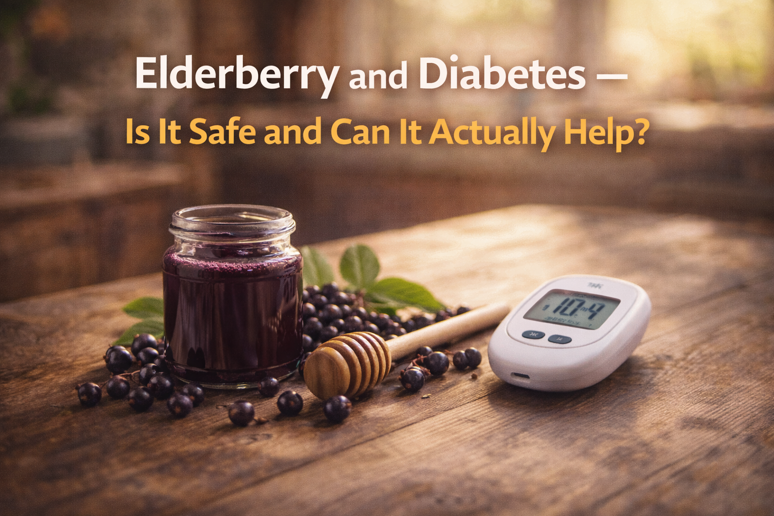 Elderberry and Diabetes — Is It Safe and Can It Actually Help?