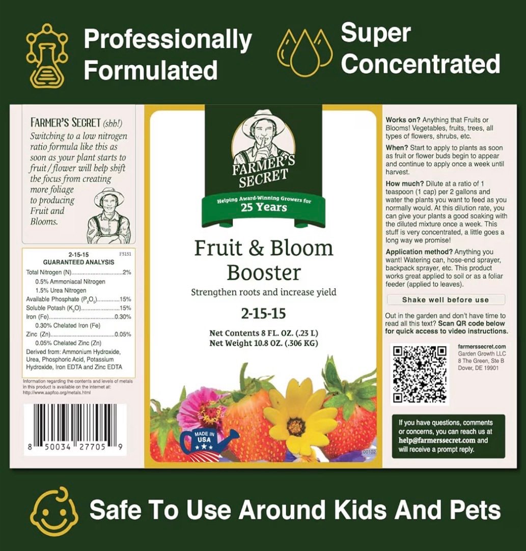Best elderberry fertilizer to use on Amazon 