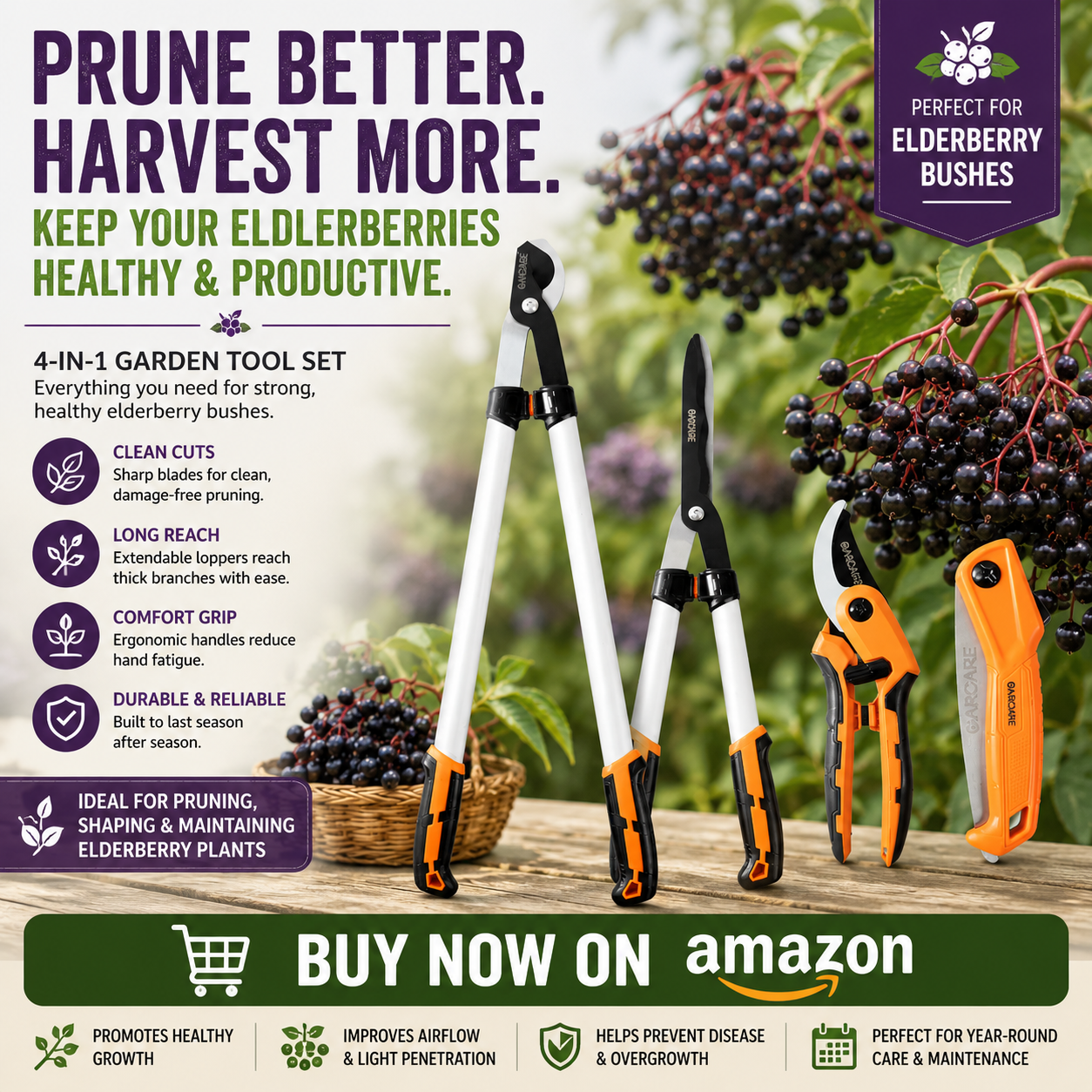 Best pruners for elderberry plant